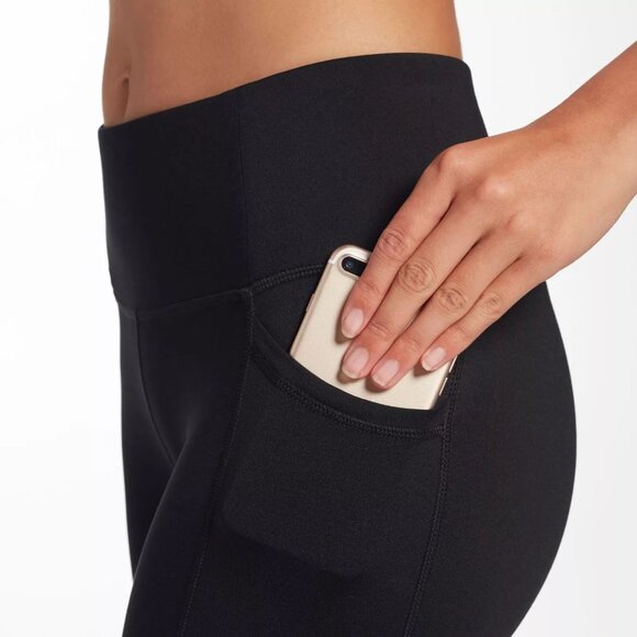 DSG Cold Weather Compression Leggings Activewear Size XS Black Wicking - Picture 4 of 7